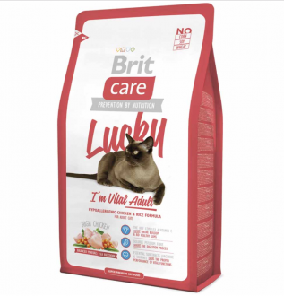 Brit Care Lucky Tavuklu Ve Pirinçli 2 kg Kedi Maması kullananlar yorumlar